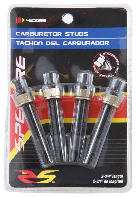 Spectre Vergaser-Stud Kit mit Hardware 2-1/2 Zoll