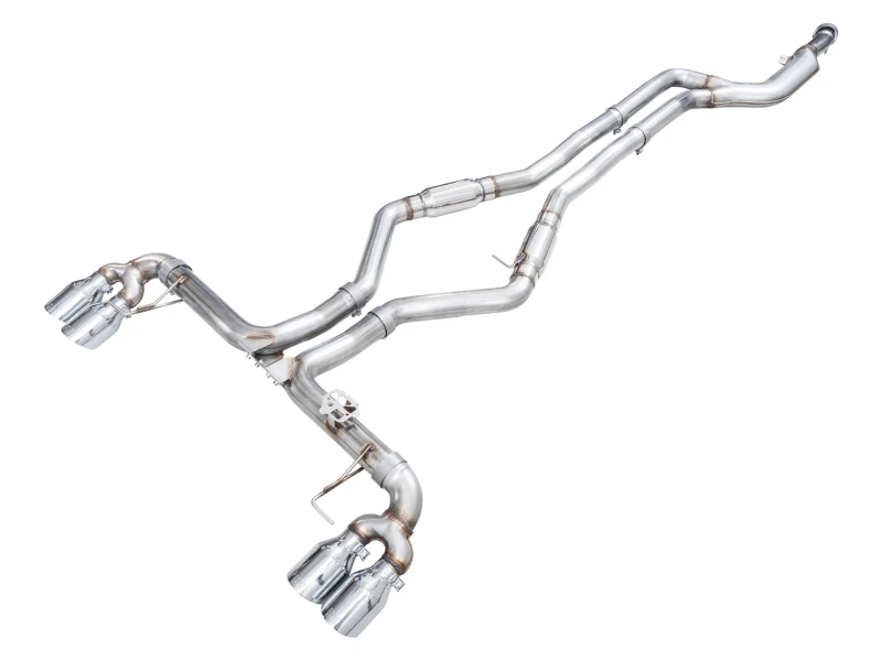 AWE Tuning 22-26 BMW M240i (G42) Track Edition Exhaust - Chrome Silver Tips