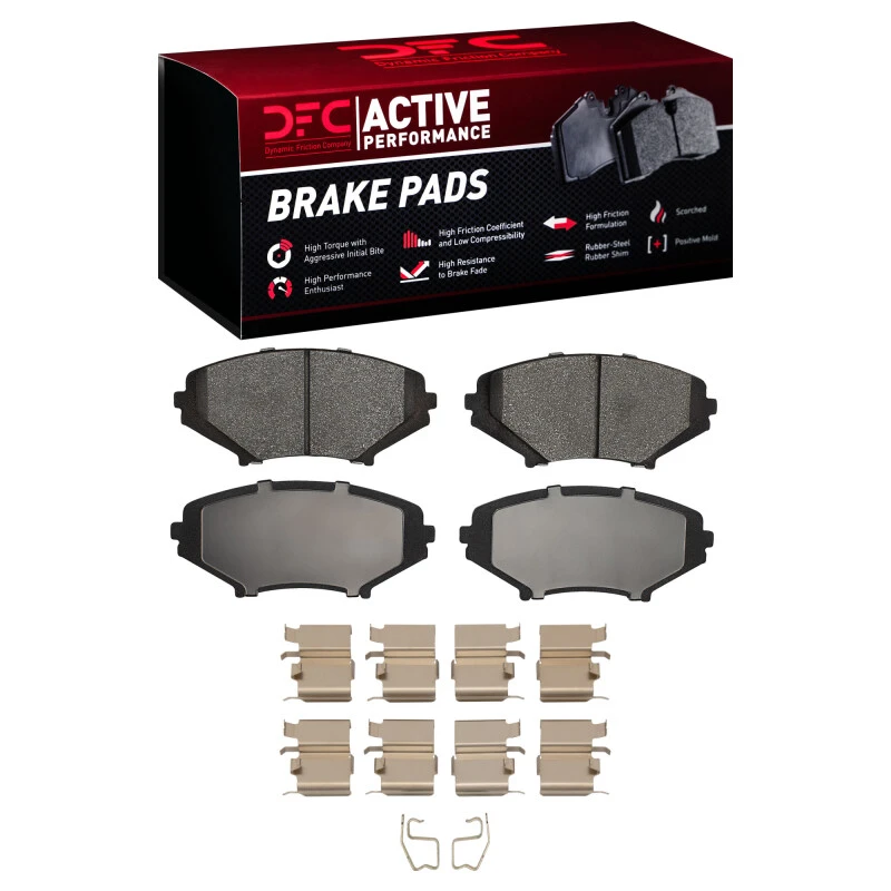 DFC 04-11 Mazda RX-8 Front Active Performance Pads and Hardware Kit