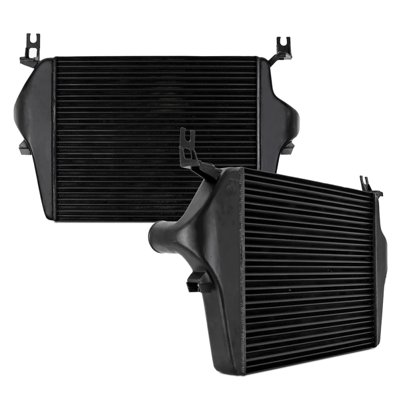Mishimoto 03-07 Ford 6.0L Powerstroke TnF Intercooler-Rohr-Kit - Schwarz