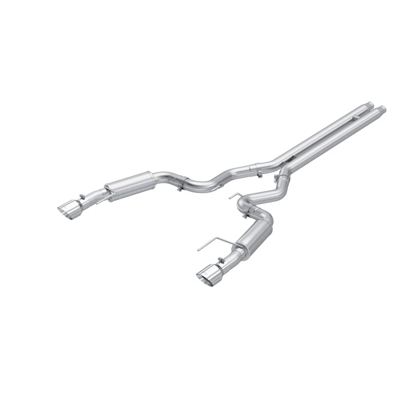 MBRP 2024 Ford Mustang GT S650, 5,0L 3-Zoll-Dual-Split-Rear-Aluminized-Stahl