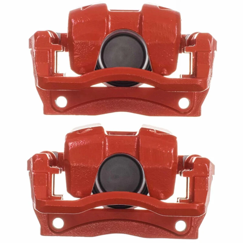 Power Stop 23-26 Honda HR-V Front Red Caliper w/Bracket (Pair)