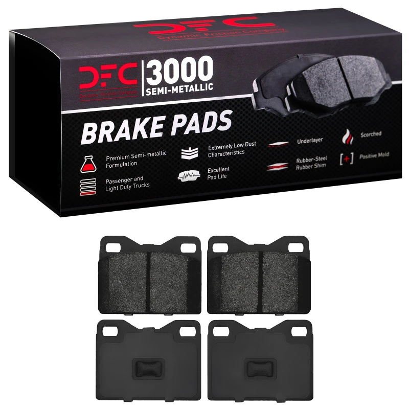 DFC 74-77 Audi 100 Series Front 3000 Semi-Metallic Brake Pads
