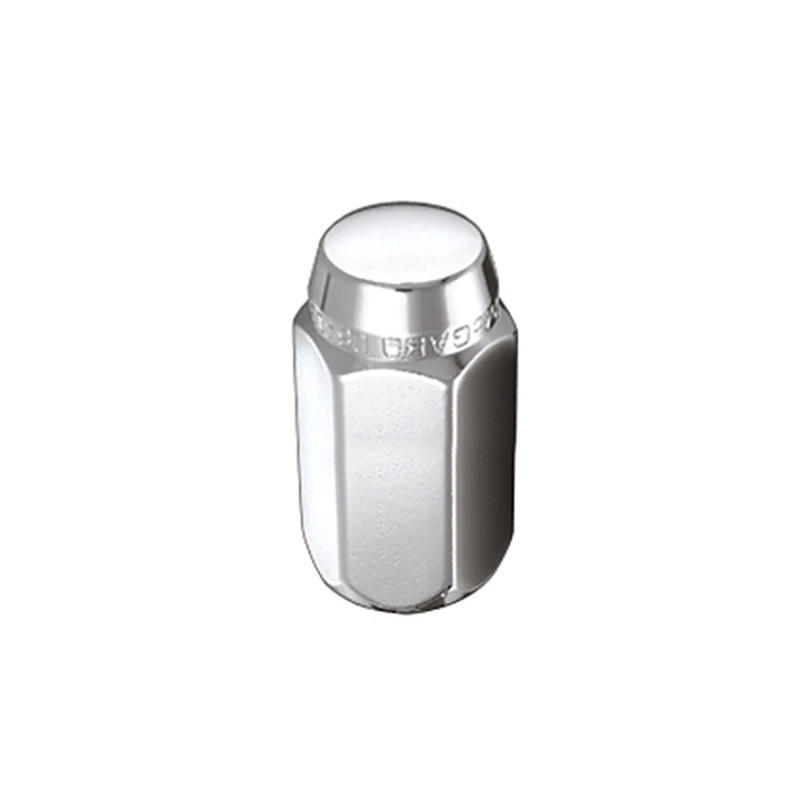 McGard Hex-Schlossmutter (Kegelsitz) 9/16-18 / 7/8 Hex / 1,75 Zoll Länge (Box mit 100) - Chrom