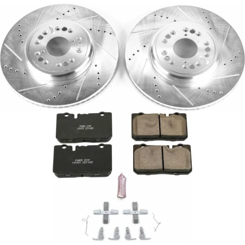 powerstop_K5099-679457c04d801 Power Stop 95-00 Lexus LS400 Front Z23 Evolution Sport Brake Kit