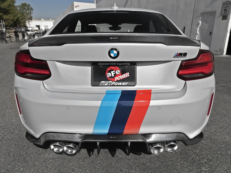 aFe MACHForce XP Exhausts Cat-Back SS 19-21 BMW M2 Competition L6-3.0L w/Polished Tips