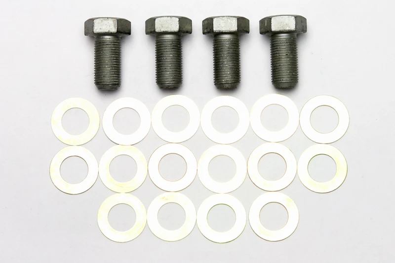 Wilwood bolt kit BRACKET/SPINDLE cpp drop spindle 5/8-18X1.25 LG hhcs W/WASHERS 4 pack