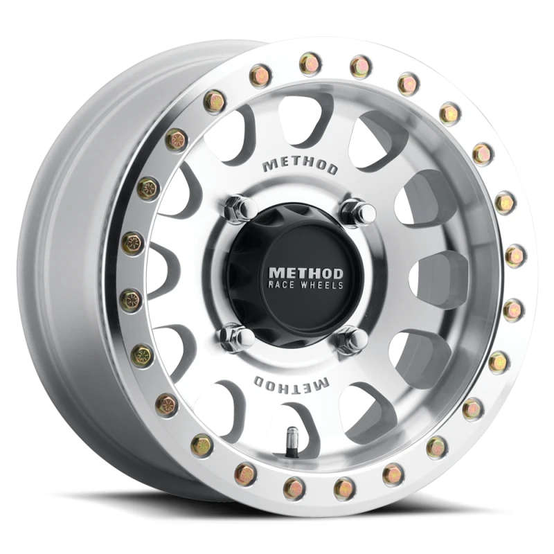 Method MR401 UTV Beadlock 15x7 +38mm Offset 6 x 139.7 BP 81.80mm CB Raw Machined Wheel