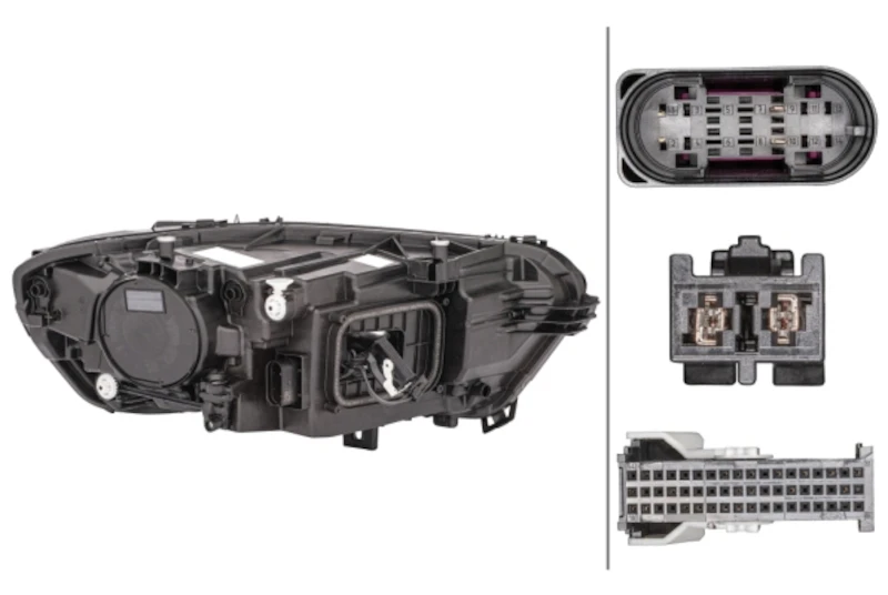 Hella 20-21 Mercedes-Benz Cla Scheinwerfer Lh Led Static