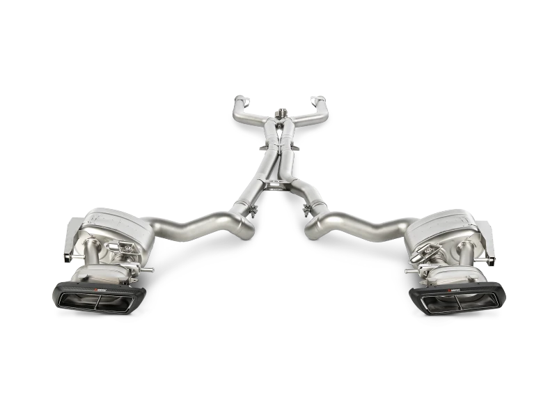 Akrapovic 15-17 AMG C63 Estate Evolution Line Cat Back (Titanium) w/ Carbon Tips (Req. Link Pipe)