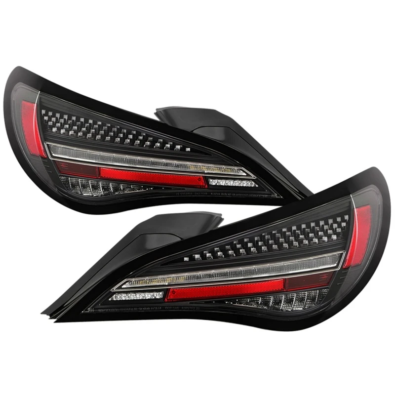 Spyder 14-19 Mercedes Benz CLA LED Tail Lights (ALT-YD-MBCLA14AP-GRSEQ-BK)