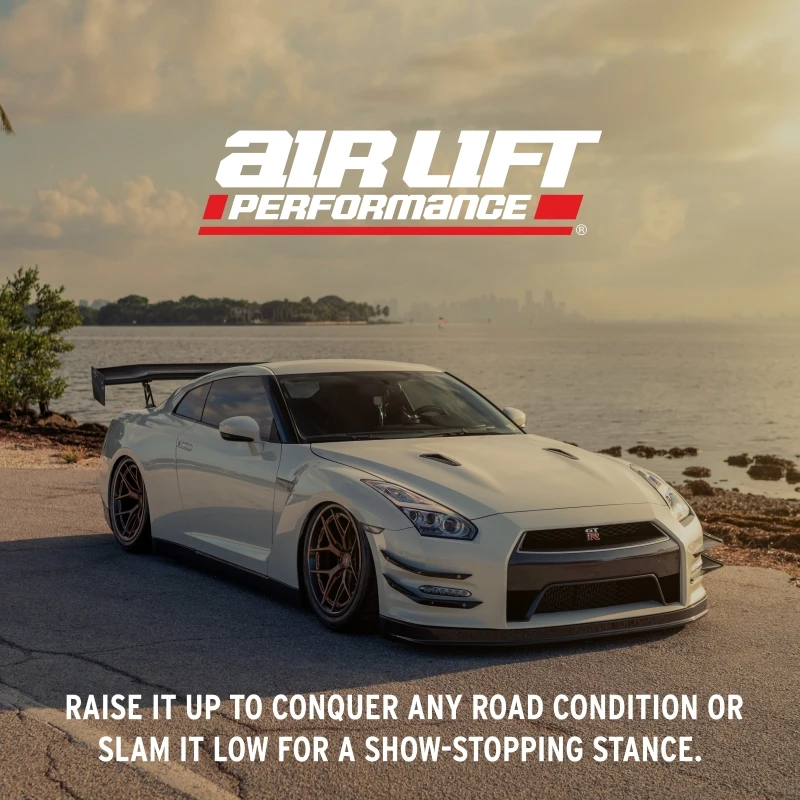Air Lift Performance 08-24 Nissan GTR (R35) Front Air Suspension Kit