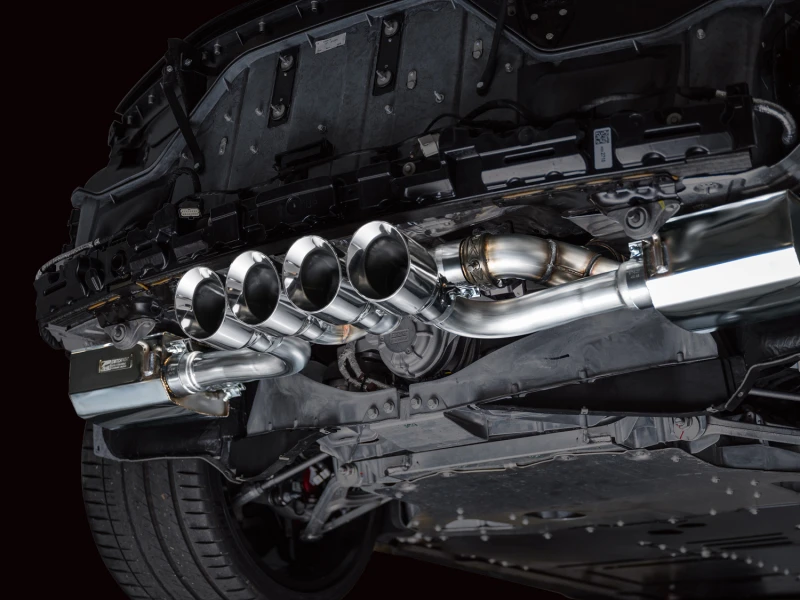 AWE 23-25 Chevrolet C8 Corvette Z06 5.5L SwitchPath Exhaust System - Chrome Silver Tips