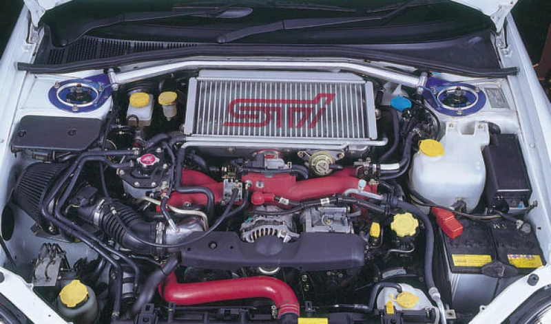 Cusco Strut Bar OS Front w/ Brake Cylinder Stopper für Subaru GDB SG5