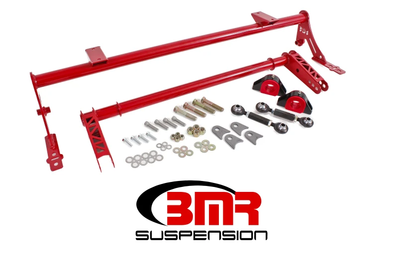 BMR 05-14 S197 Mustang Hinten Bolt-On Hohl 35mm Xtreme Anti-Roll Bar Kit (Polyurethan) - Rot