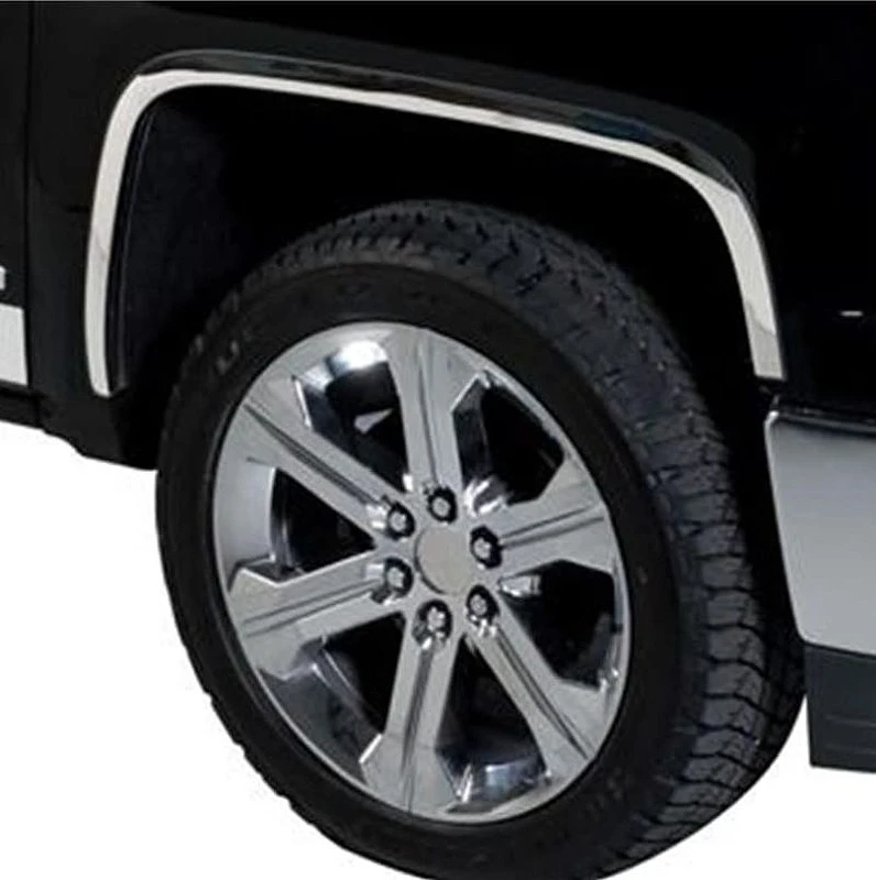 Putco 14-15 Chevy Silverado LD - Voll Edelstahl Kotflügel Trim