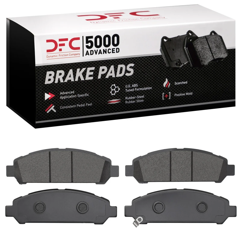 DFC 09-15 Toyota Venza Front 5000 Advanced Low Metallic Brake Pads