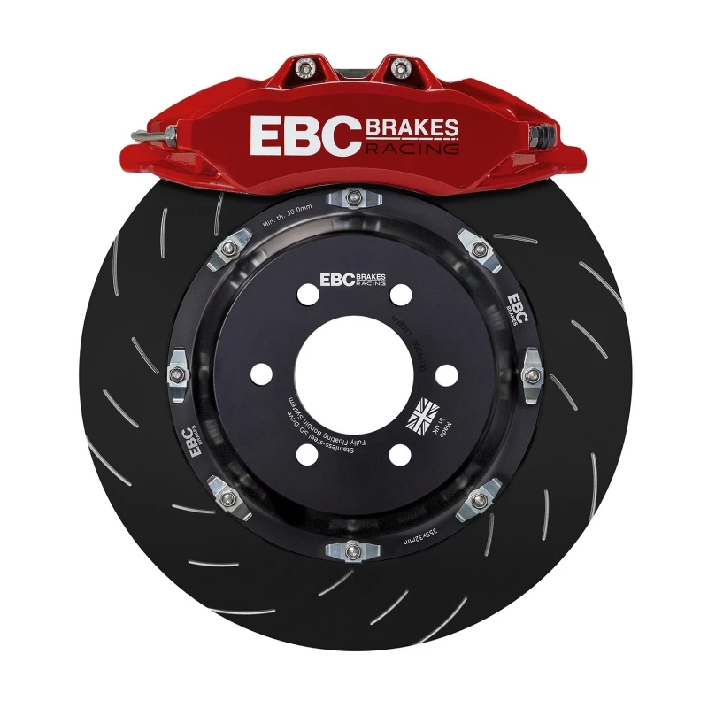 EBC Racing 92-05 BMW 3-Series E36/E46 Red Apollo-6 Calipers 355mm Rotors Front Big Brake Kit