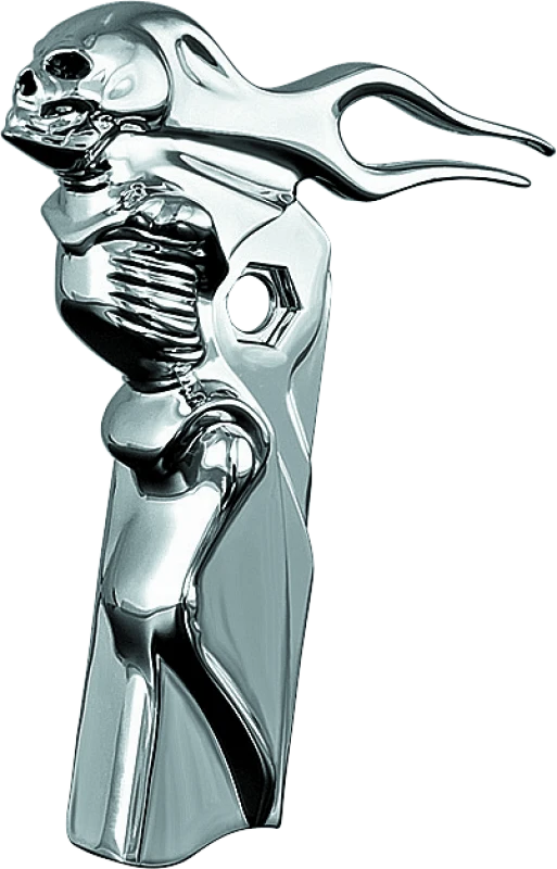 Kuryakyn Zombie Front Shift Arm Cover für 82-16 Touring Chrome
