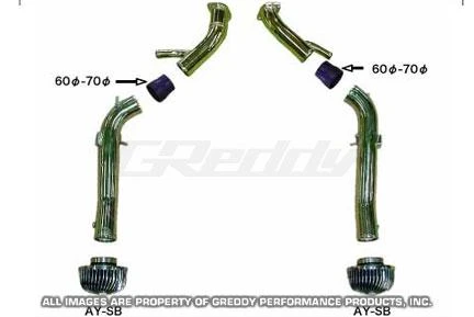 GReddy Long Type Piping Suction Kit for Nissan GT-R R35