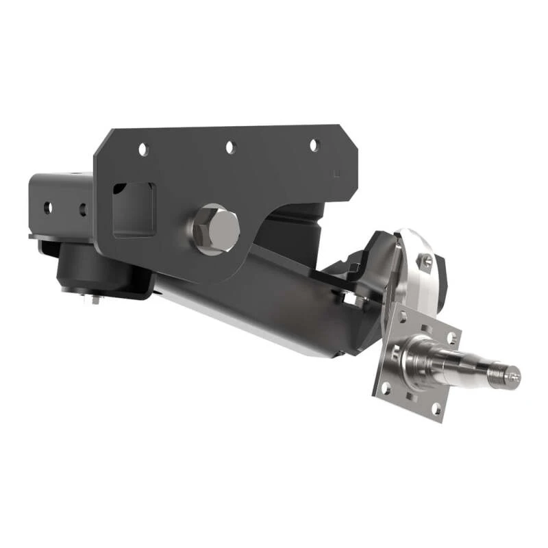 Timbren 2000lb HD Achsloser Anhänger-Federwegsbegrenzer mit 10 cm Lift-Spindel und Bremsflansch