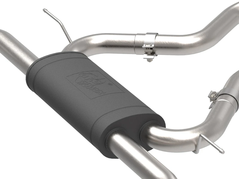 aFe Vulcan Series 2 1/2in 304 SS Cat-Back 19-20 Ford Edge ST V6 2.7L(tt)
