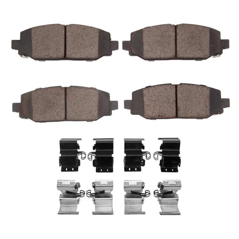 DFC 18-25 Jeep Wrangler Rear Ultimate Duty Performance Brake Pads and Hardware Kit