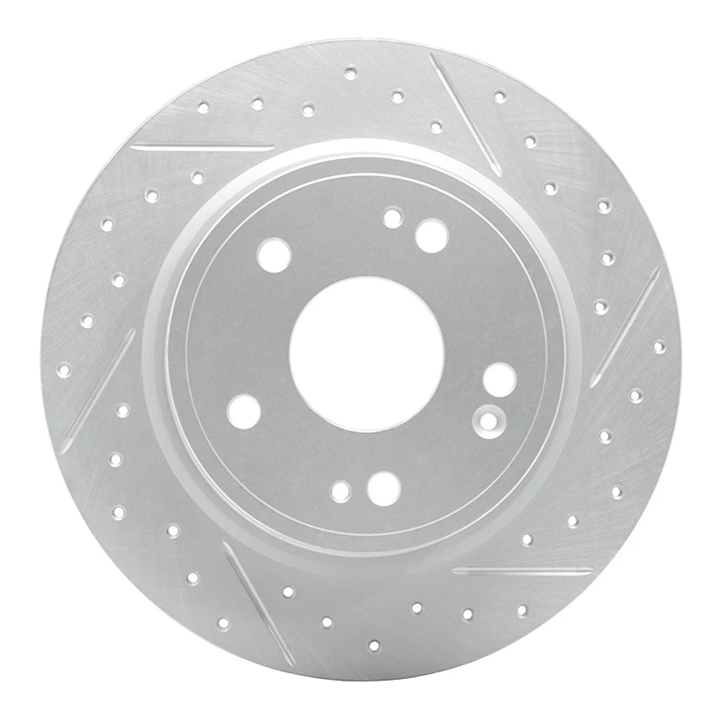 DFC 16-25 Honda Hr-V Rear Right Drilled & Slotted Geoperformance Rotor