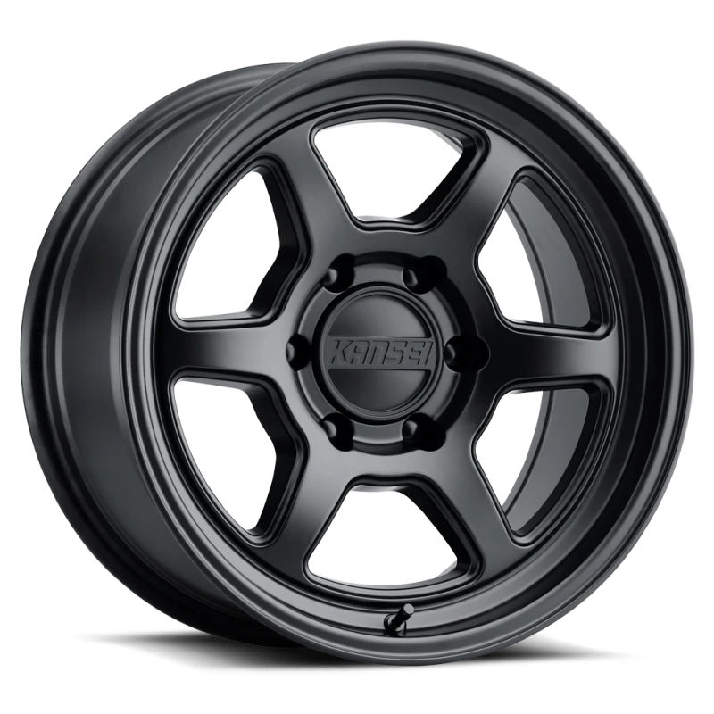 Kansei K14MB Roku 17x8.5in / 6x139.7 BP / 0mm Offset / 106.1mm Bore - Matte Black