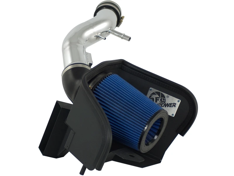 aFe MagnumFORCE-Ansauganlagen Stage-2 P5R AIS PDS Ford Mustang 11-12 V6-3.7L (poliert)