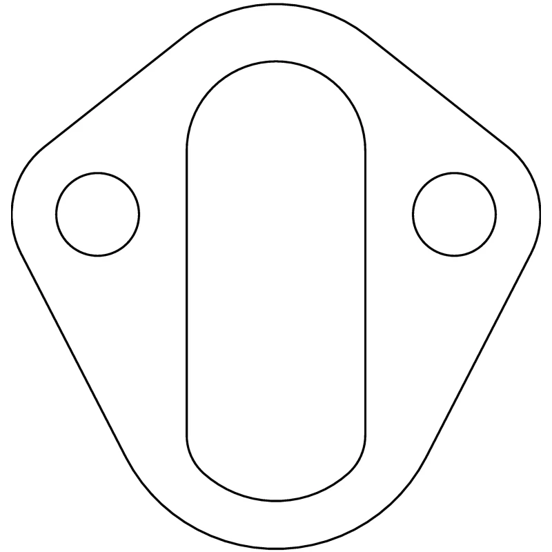 Cometic Ford Flathead V8 8BA/8CM.031in Faser-Benzinpumpenhalter-Dichtung - 1948-1953