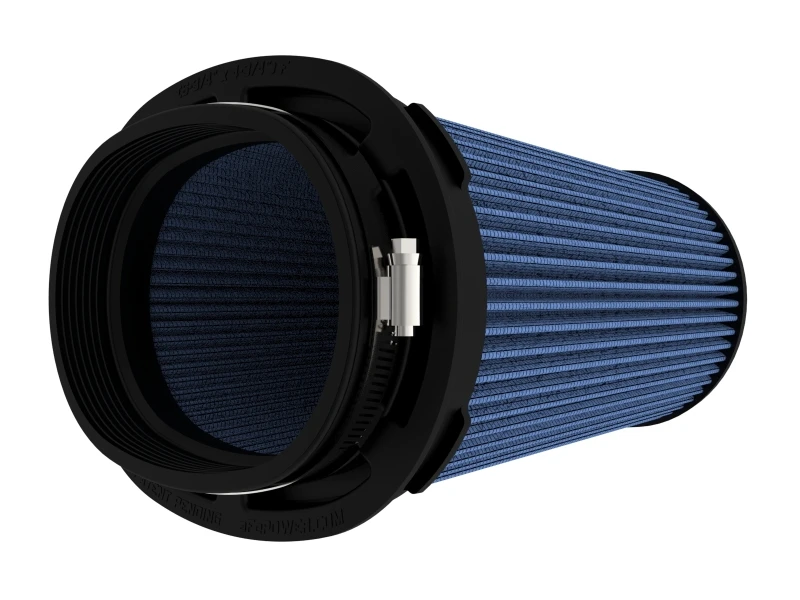 aFe MagnumFLOW Air Filter Pro 5 R 6.75inX4.75in F x 8.25inX6.25in B (INV) x 7.25X5in T (INV) x 9in