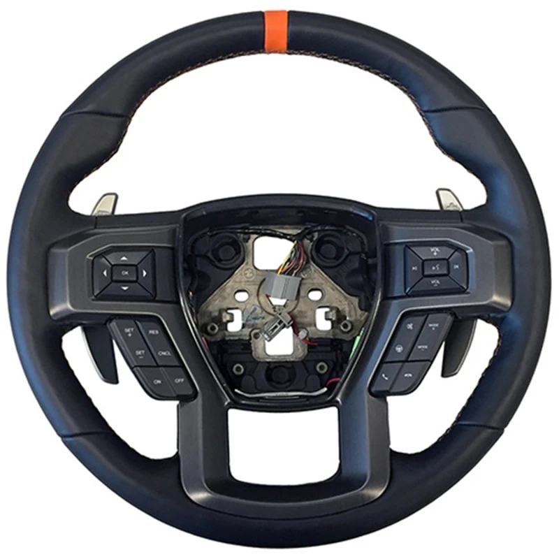 Ford Racing 2015-2017 F-150 Raptor Performance Lenkrad-Kit - Orange Sichtlinie