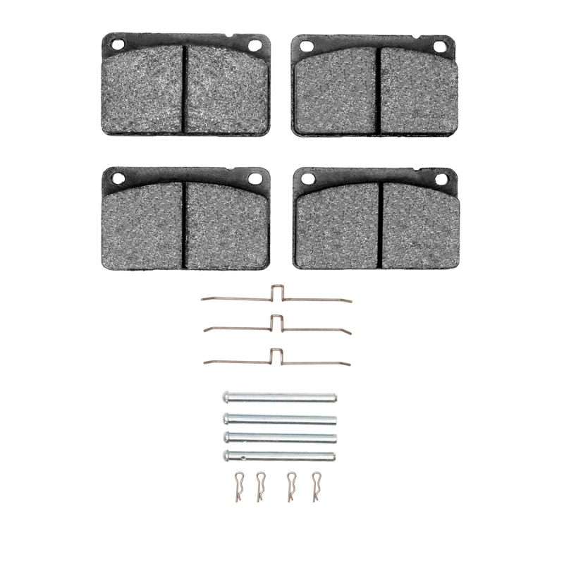 DFC 67-87 Volvo 242/245/244/142/144/145/164/1800/GLE/DL Front Euro 5000 Ceramic Pads & Hardware Kit