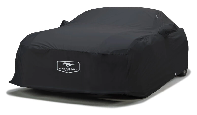 Covercraft 71-73 Mustang Custom WeatherShield HP Car Cover with Mustang 60th Anniversary logo