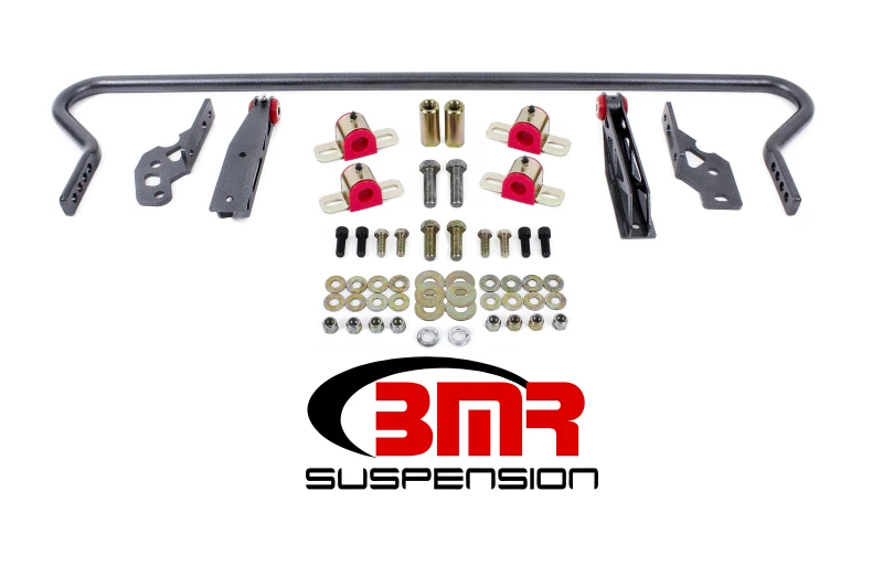 BMR 11-14 S197 Mustang Hinten Hohl 25mm einstellbarer Stabilisator-Kit mit Bushings - Schwarz Hammertone