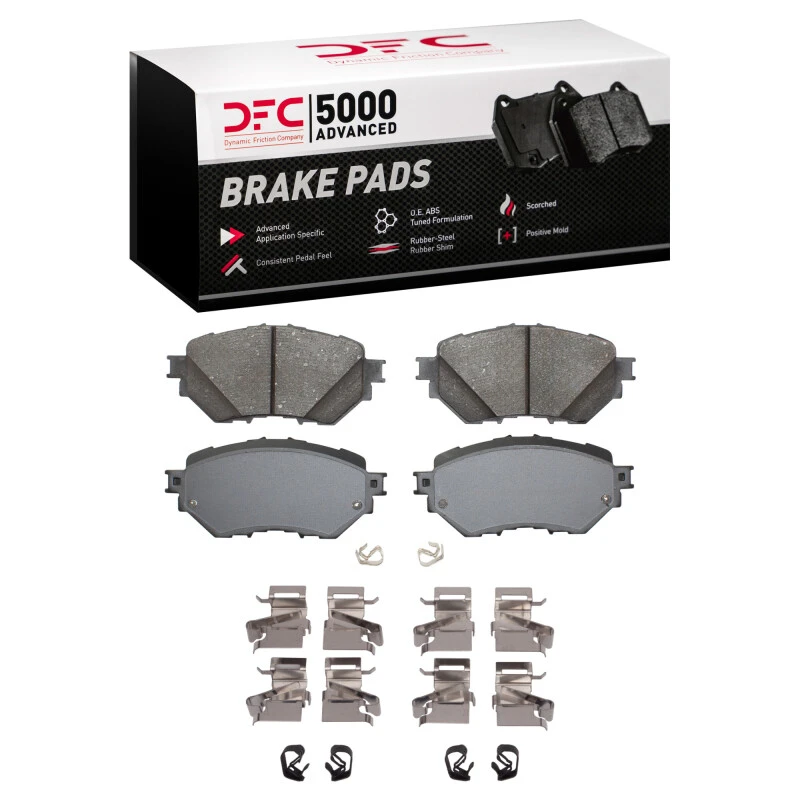 DFC 14-18 Mazda 3 Front 5000 Advanced Ceramic Brake Pads and Hardware Kit