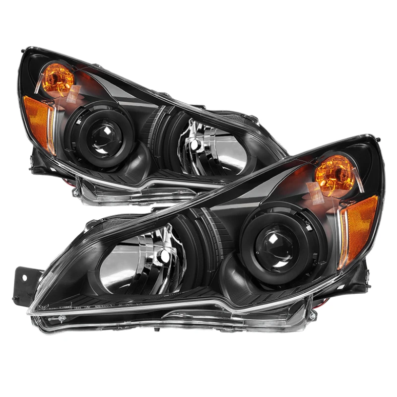 xTune OEM Style Headlights-Black HD-JH-SLEG10-AM-BK for Subaru Legacy 10-12 / Outback 10-12