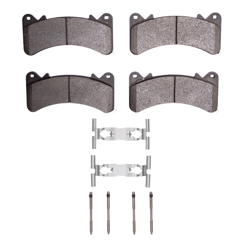 DFC 14-25 Cadillac Escalade ESV Front 5000 Advanced Low Metallic Brake Pads and Hardware Kit