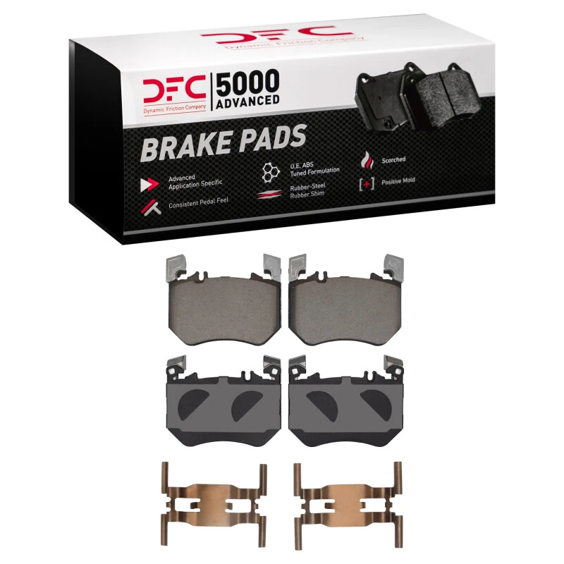 DFC 22-25 Mercedes-Benz GLC300 Front 5000 Advanced Ceramic Brake Pads and Hardware Kit