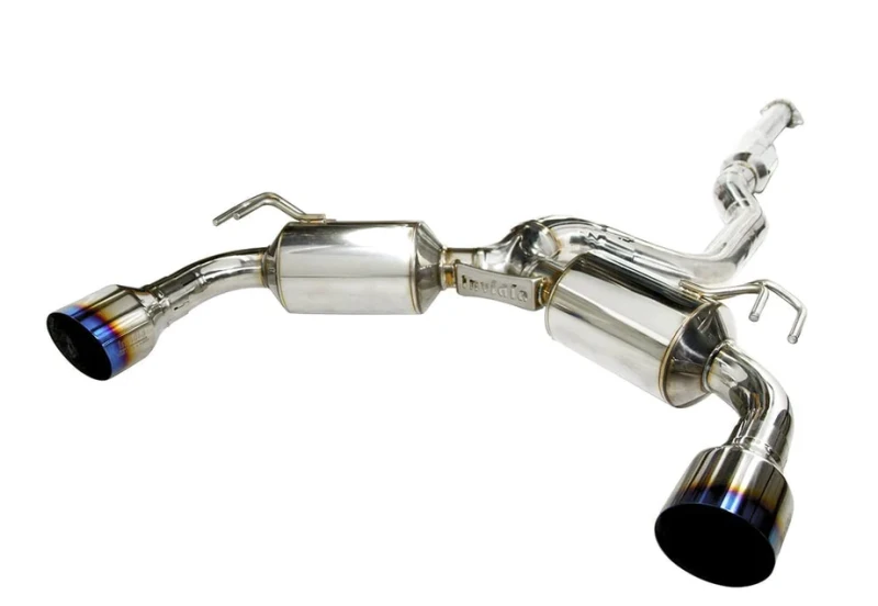Invidia Dual N1 Titanium Tip Cat-Back Exhaust for 2009+ Mitsubishi Evo X