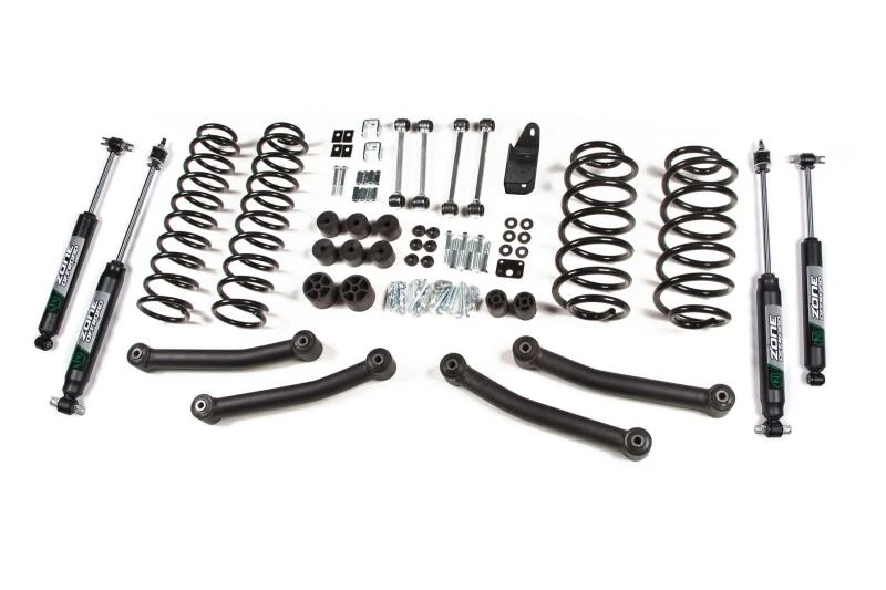 Zone Offroad 4 Zoll Federbeinlift für Jeep Wrangler TJ