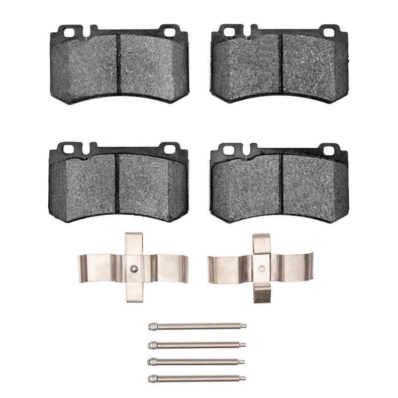 DFC 03-11 Mercedes-Benz SL600 Rear 5000 Advanced Low Metallic Brake Pads and Hardware Kit