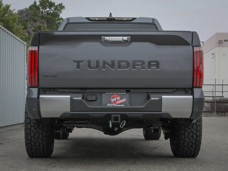 aFe 2022 Toyota Tundra V6-3.5L (tt) Apollo GT-Serie Hi-Tuck 2,5 Zoll bis 3 Zoll 409 SS Kat-Back-Abgasanlage