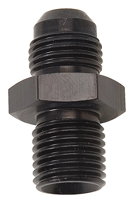 Russell Performance -6 AN Flare auf 16mm x 1,5 Metrisches Gewinde-Adapter (Schwarz)