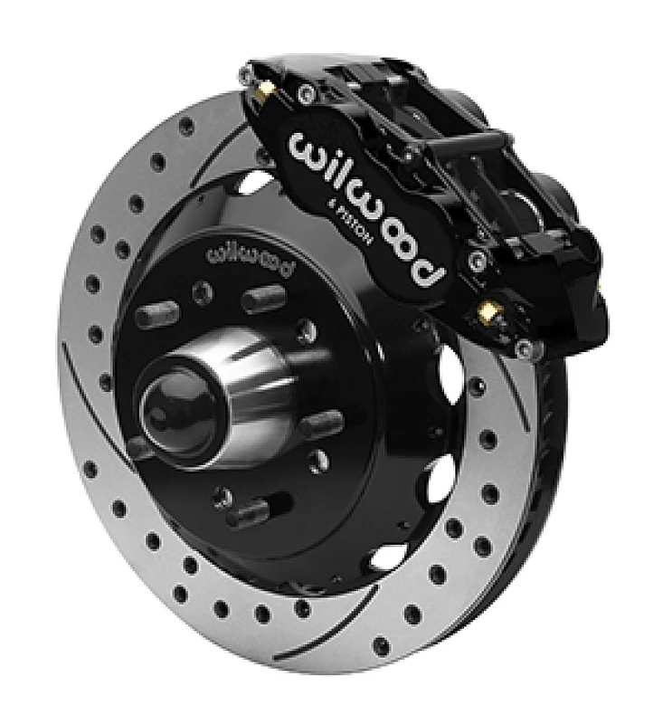 Wilwood Superlite 6R Bremsanlage für Chevy C10 Prospindle 63-87, 13,06 Zoll Durchmesser, schwarze Bremse