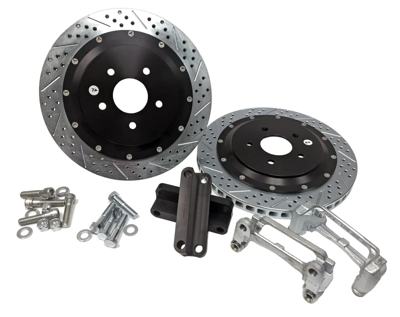 Baer Brakes 06-09 Cadillac XLR V Eradispeed+ Rear SDZ 2-Piece Performance Brake Rotors