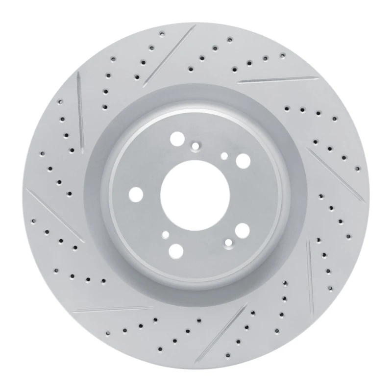 DFC 21-26 Acura Tlx Front Left Drilled & Slotted Geoperformance Rotor