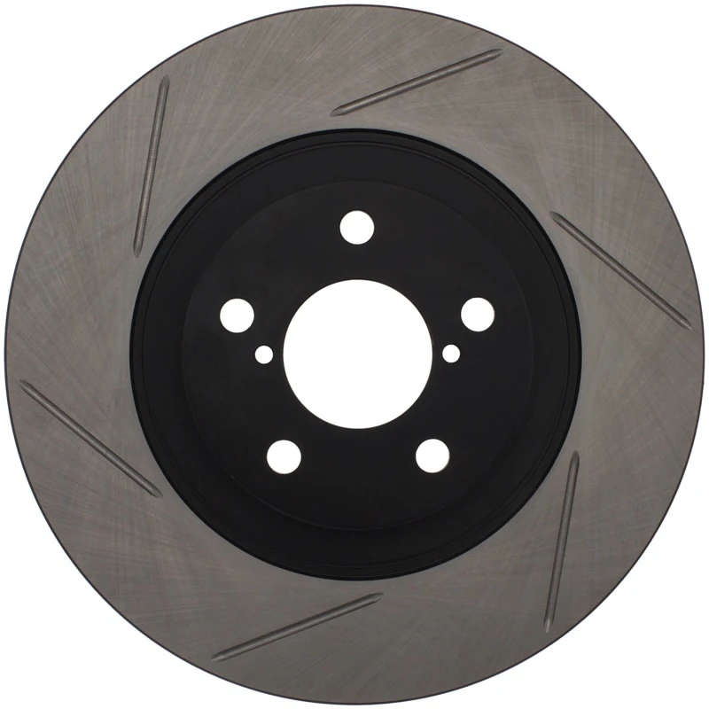 StopTech Power Slot Front Left Slotted Rotor for 06-08 Subaru Legacy / 13 Scion FR-S / 13 Subaru BRZ