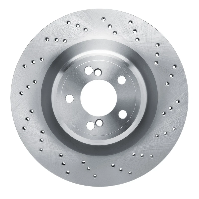 DFC 15-19 BMW X5 Right Rear Drilled Brake Rotor